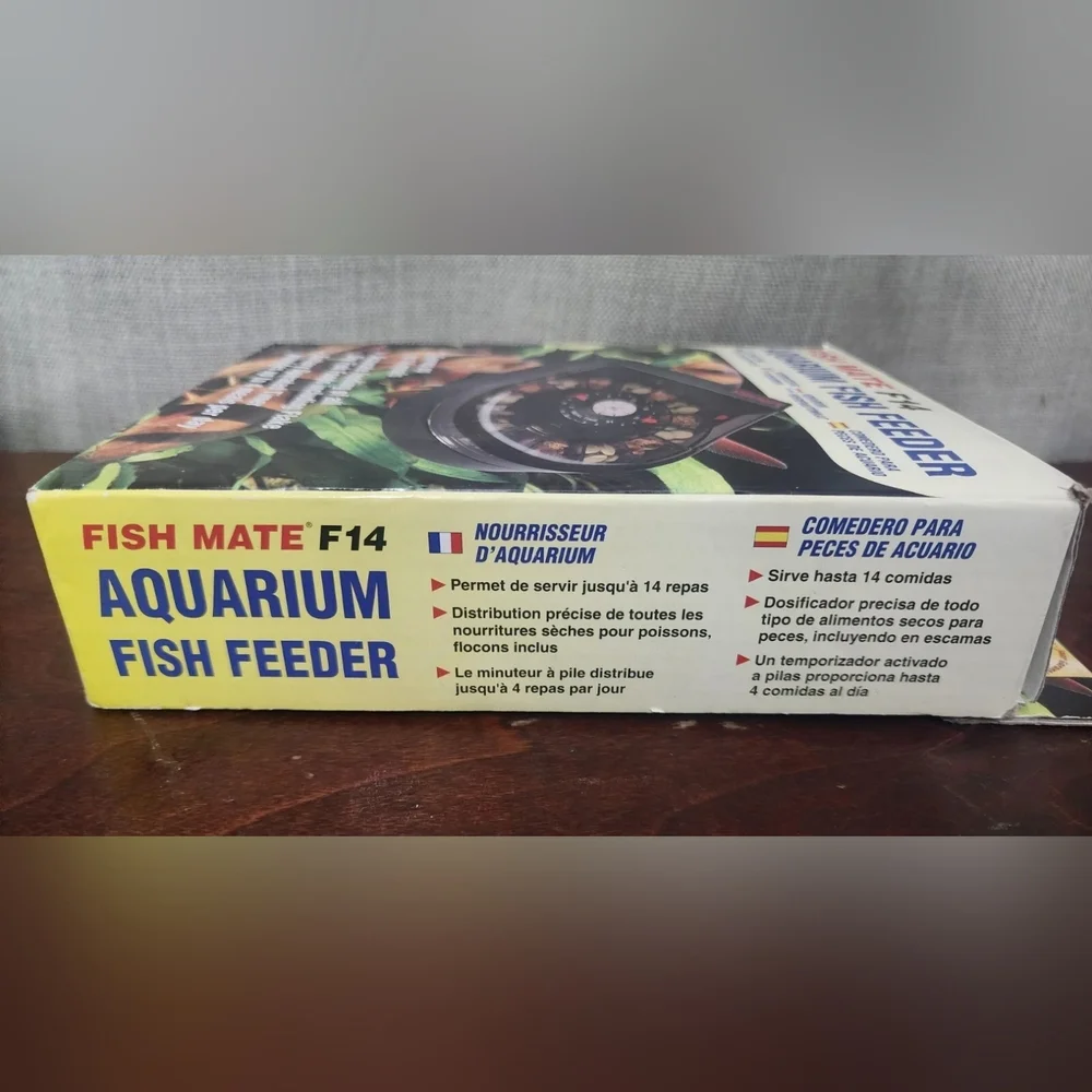 FISH MATE F14 AQUARIUM FISH FEEDER